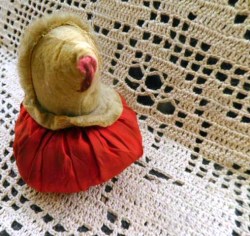 red silk doll view